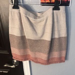 Gold/Rose Gold skirt